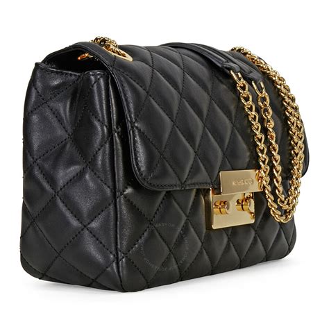 michael kors sloan large handbag|Michael Kors quilted bag.